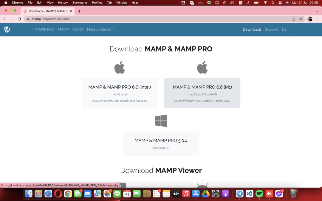 วิธีติดตั้ง mamp server บน Mac OSX
